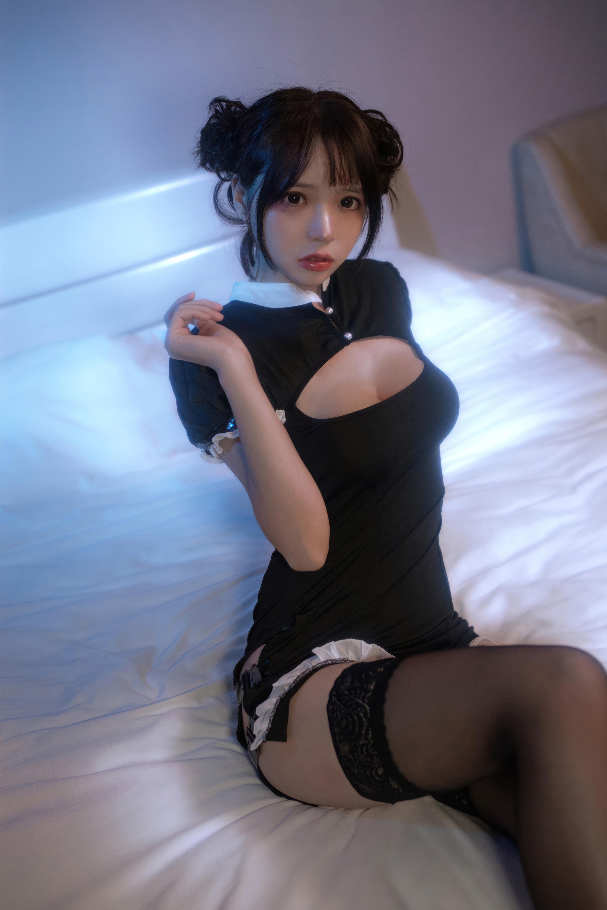 疯猫ss – NO.228 黑色护士[40P]-XikXak